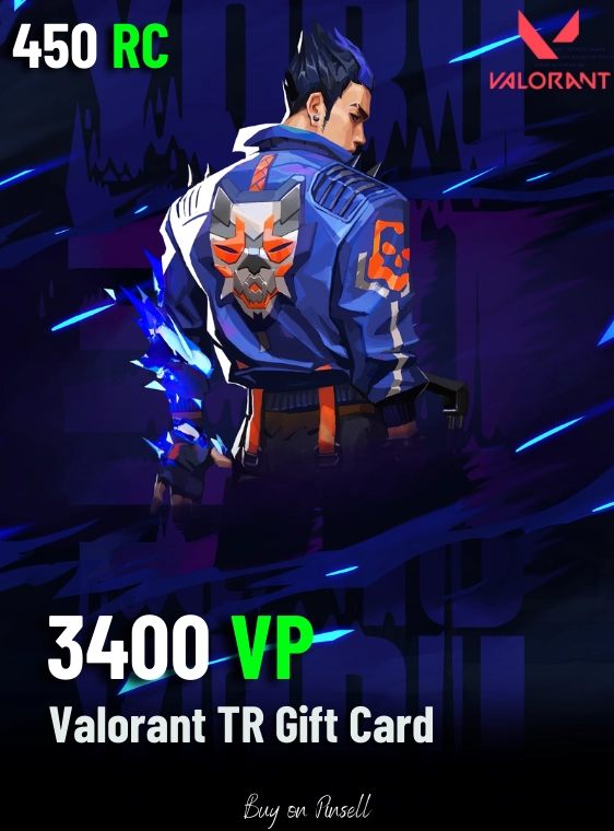 Valorant 3400 Points VP
